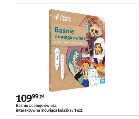 Książka interaktywna mówiąca Baśnie z całego świata promocja w Empik