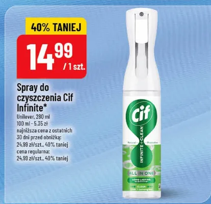 Spray do czyszczenia promocja w POLOmarket
