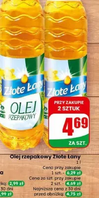 Olej rzepakowy promocja w Dino