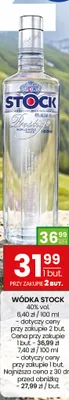 Wódka Stock promocja w Twój Market