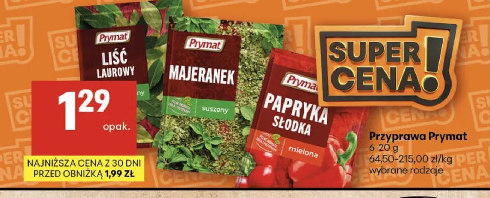 Przyprawa Liść laurowy Prymat promocja w Delikatesy Centrum