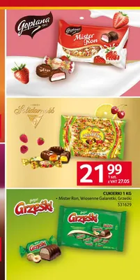 Cukierki Grześki promocja w Selgros