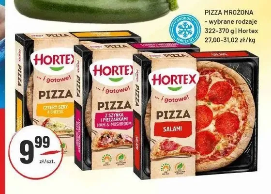 Pizza mrożona Salami Hortex promocja w Sedal