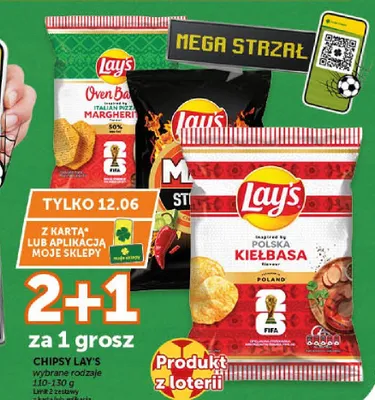 Chipsy Lay's o smaku Polska Kiełbasa promocja w ABC