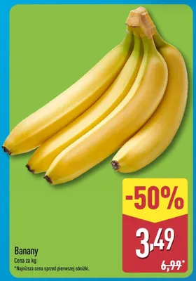 Banany promocja w Aldi