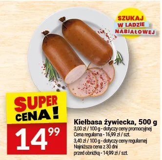 Kiełbasa żywiecka promocja w Twój Market