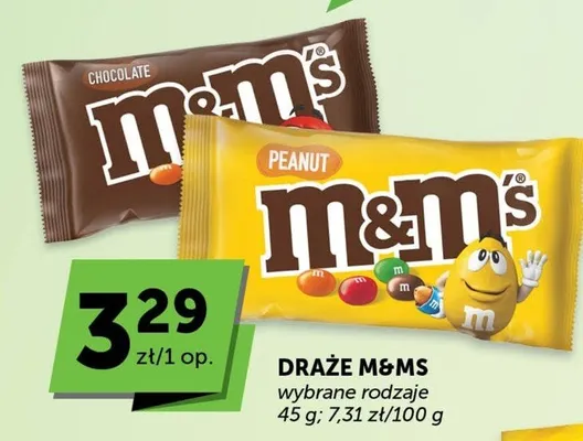 Draże M&M's promocja w Groszek
