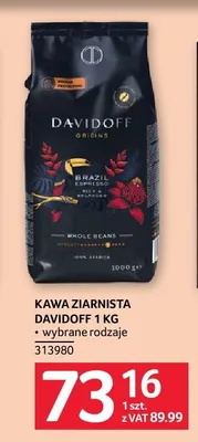 Kawa ziarnista Davidoff Brazil promocja w Selgros