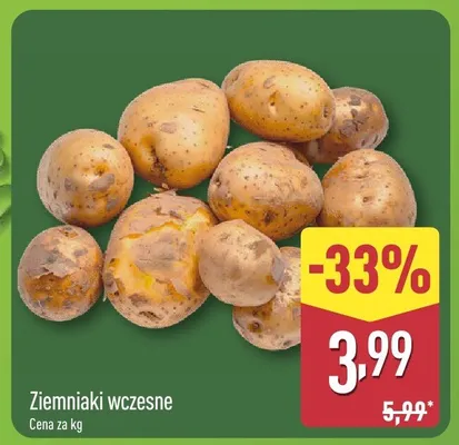 Ziemniaki wczesne promocja w Aldi