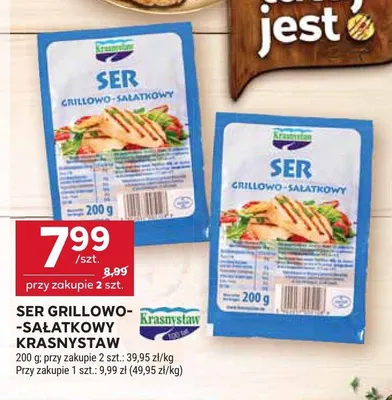 Ser grillowo-sałatkowy Krasnystaw promocja w Stokrotka