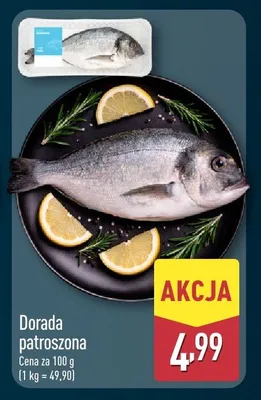 Dorada patroszona promocja w Aldi