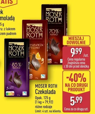 Czekolada promocja w Aldi