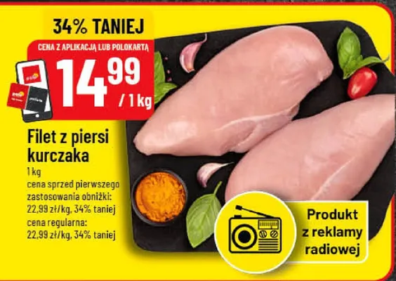 Filet z piersi kurczaka promocja w POLOmarket