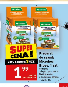 Preparat do szamb Microbec Bros promocja w Twój Market