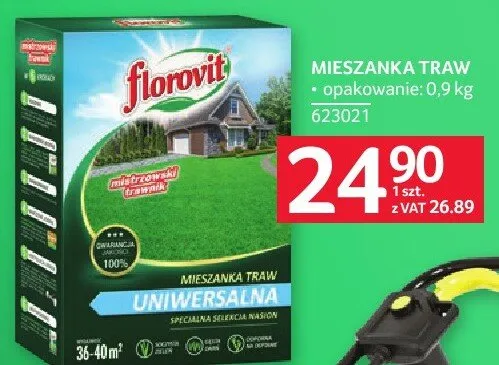 Mieszanka traw Florovit promocja w Selgros