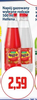 Napój gazowany Oranżada Hellena Czerwona promocja w Kupiec