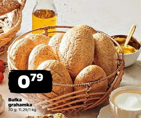 Bułka grahamka promocja w Netto