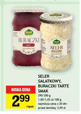 Buraczki tarte Smak promocja w Gram Market