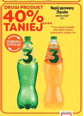 Napój gazowany Zbyszko 3 Cytryny promocja w POLOmarket