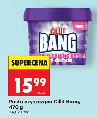 Pasta czyszcząca Cillit Bang Ultra Cleaning Multi-Surfaces promocja w Biedronka