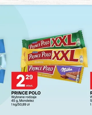 Wafelek Prince Polo promocja w Chorten