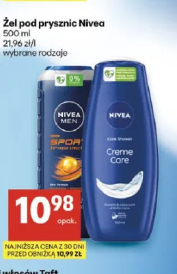 Żel pod prysznic Nivea Men Sport promocja w Delikatesy Centrum