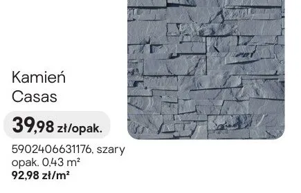 Kamień Casas promocja w Castorama