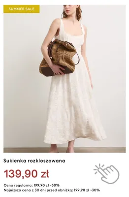 Sukienka rozkloszowana promocja w Medicine
