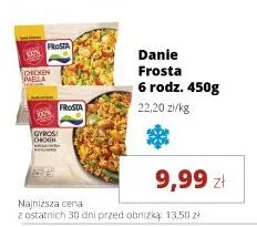 Danie Frosta Chicken Paella promocja w Torimpex Toruńska Sieć Sklepów Spożywczych