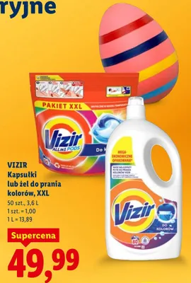 Kapsułki do prania kolorów promocja w Lidl