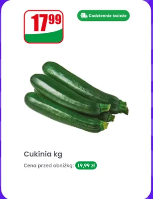 Cukinia promocja w Dino