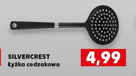 Łyżka cedzakowa Silvercrest promocja w Kaufland