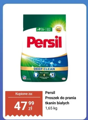 Proszek do prania tkanin białych promocja w Biedronka