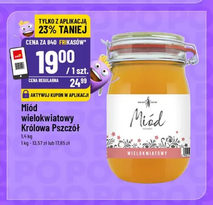Miód wielokwiatowy Królowa Pszczół promocja w POLOmarket