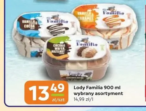 Lody Familia promocja w Gama