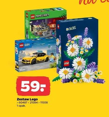Zestawy klocków Lego: 60487, 21584, 11508 promocja w Netto
