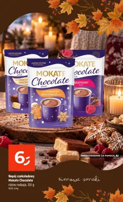 Napój czekoladowy Mokate Chocolate malinowy promocja w Dealz