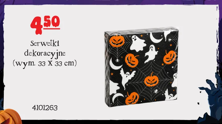 Serwetki dekoracyjne 33x33 cm promocja w MR. DIY