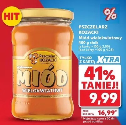Miód wielokwiatowy promocja w Kaufland