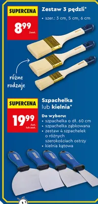 Szpachelka lub kielnia promocja w Biedronka