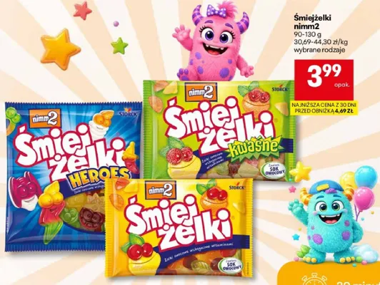 Śmiejżelki nimm2 Kwaśne promocja w Delikatesy Centrum