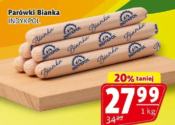 Parówki Bianka promocja w Prim Market
