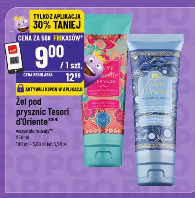 Żel pod prysznic Tesori d'Oriente Thalasso Therapy promocja w POLOmarket