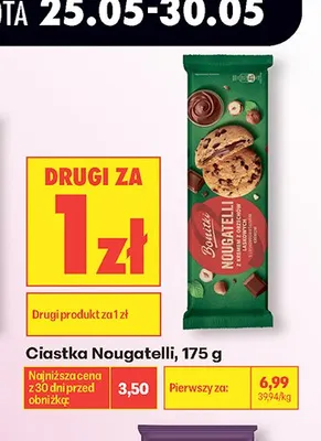 Ciastka Nougatelli Bonitki promocja w Biedronka