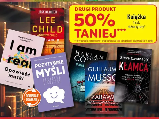 Książka różne tytuły promocja w POLOmarket