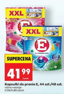 Kapsułki do prania różne rodzaje promocja w Biedronka