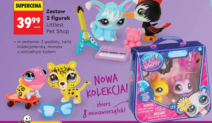 Zestaw 2 figurek  promocja w Biedronka