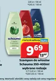 Szampon do włosów Schauma promocja w Delfin