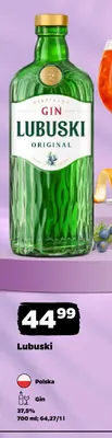 Gin Lubuski Original promocja w Netto