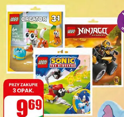 Zabawka Lego Ninjago saszetka promocja w Dino